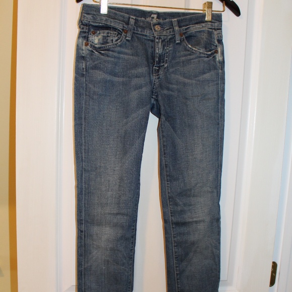 7 For All Mankind Skinny Jeans - Picture 1 of 4